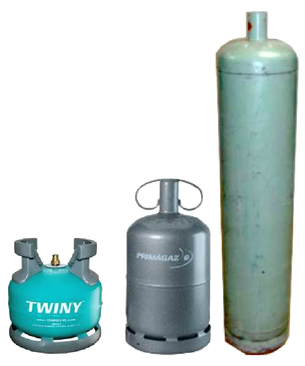 Bouteilles de gaz domestique