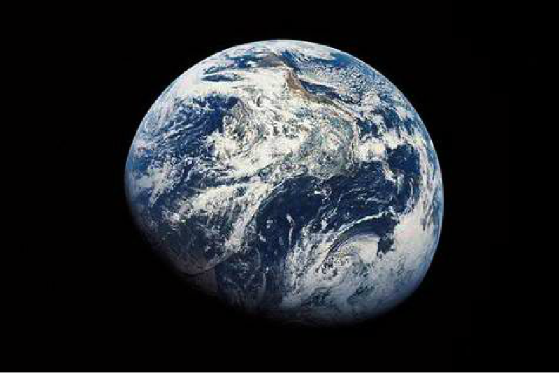 Photograph of Earth from space