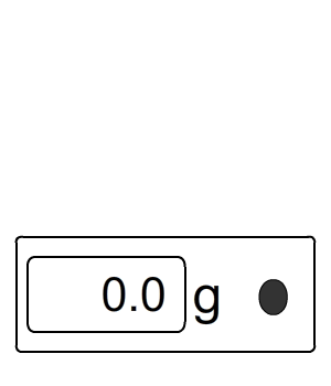 Step 1: liquid-displacement method