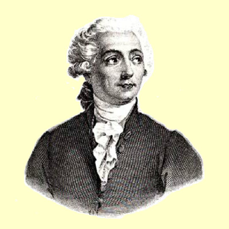 Portrait of Lavoisier, French chemist (1743–1794)