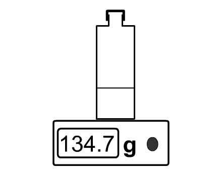 Mass measurement after the transformation